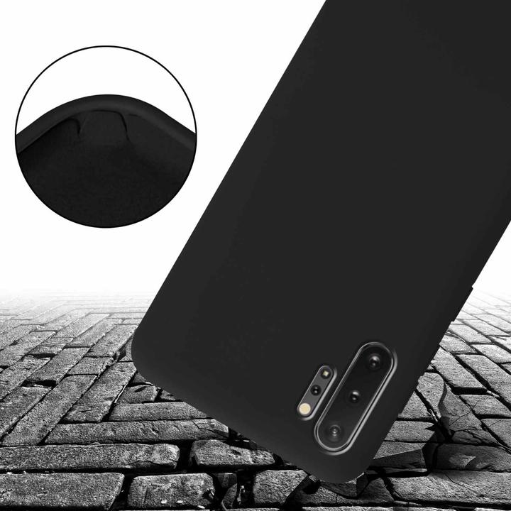 Actual product image Cadorabo TPU Cover Mobile Phone Chain Liquid (Samsung Galaxy Note 10 Plus)