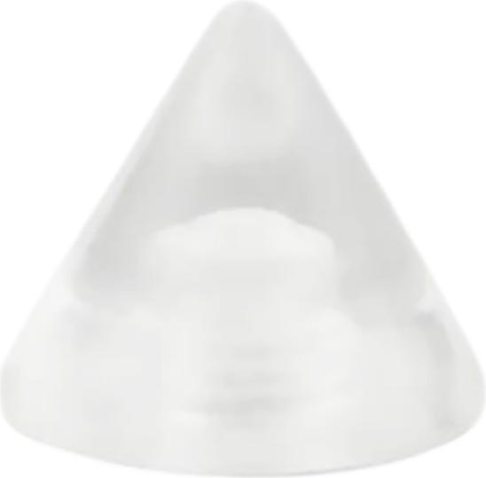 Star Piercing Micro Cone transparent (Acryl, ohne Messing)