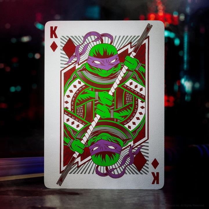 Produktbild Theory11 Teenage Mutant Ninja Turtles Playing Cards | (Englisch)
