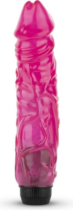 Productafbeelding Easytoys Jelly Supreme Realistischer Vibrator Pink/Glitzer