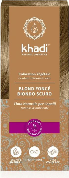 Produktbild Khadi Pflanzenhaarfarbe (Dunkelblond)