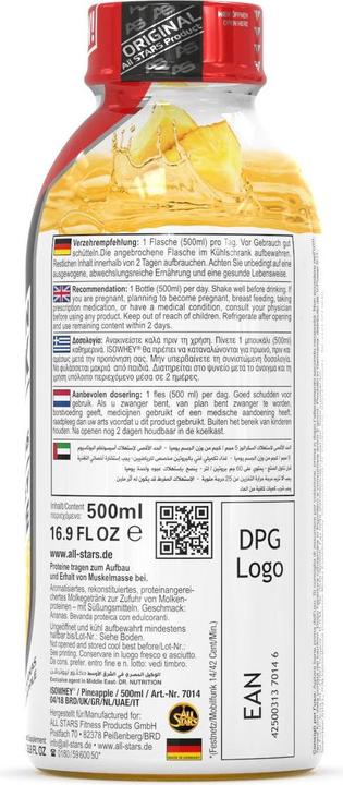 Image du produit All Stars Isowhey Pure (Cerise, 1 x)