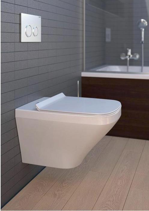 Actual product image Duravit Wall-hung WC set DURASTYLE white