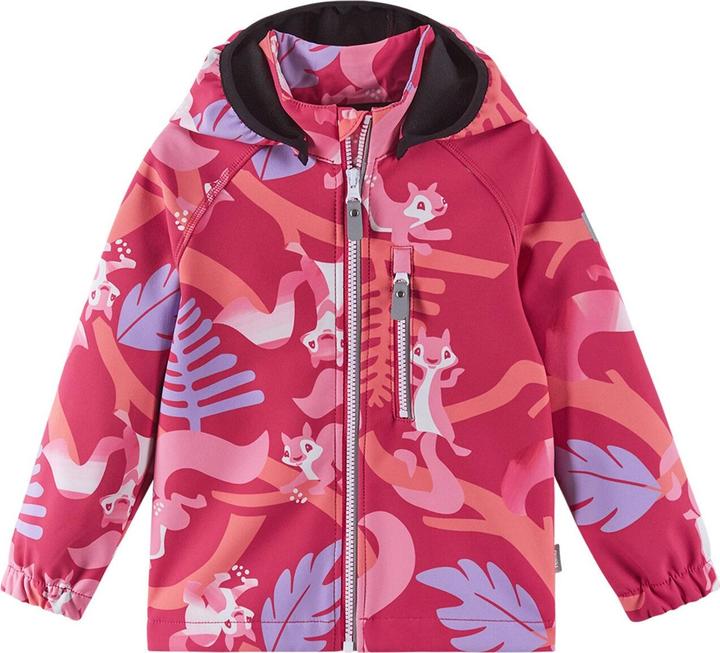 Produktbild Reima Kinder Softshell Jacke Vantti Bright Berry (80)