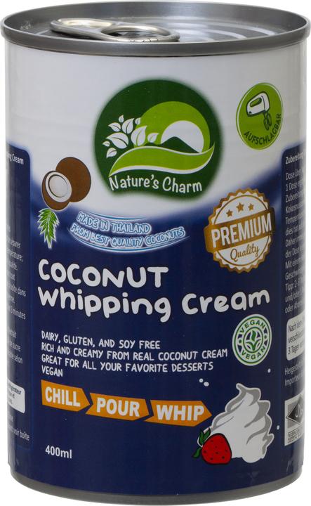 Immagine prodotto Nature's Charm Crema da montare al cocco 400 ml (1 x 40 cl)