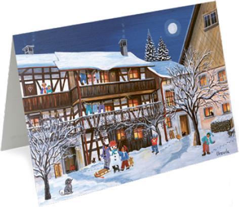 Produktbild UNICEF Weihnachtskartenbox in the Village