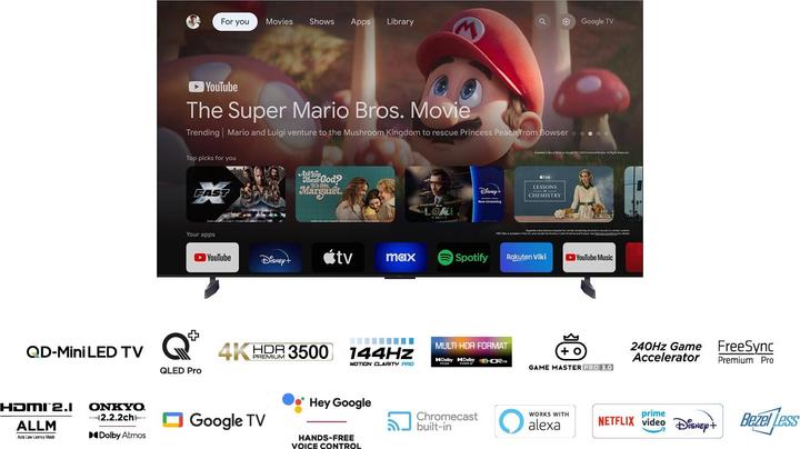 Immagine prodotto TCL 98C855 (98", Mini-LED, 4K, 2024)