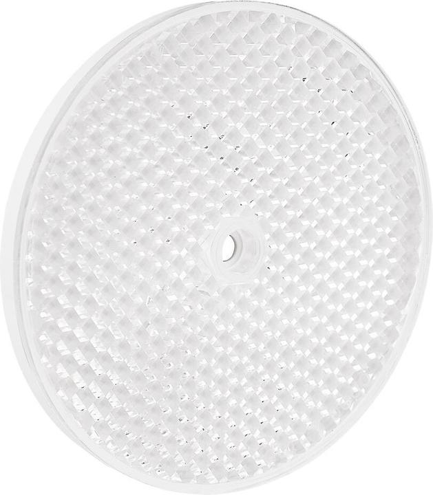 Actual product image TE Sensors XUZC80 plastic body reflector,80mm dia