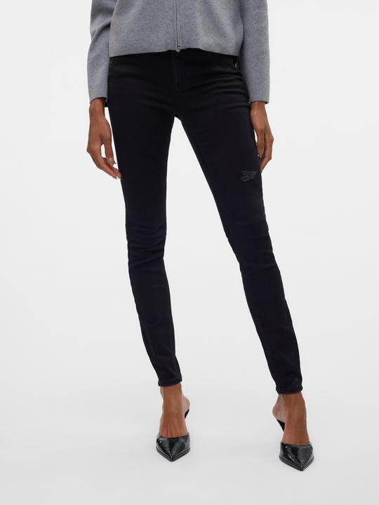 Actual product image Vero Moda VMFLASH Mid Rise Skinny Fit Jeans Skinny Jeans (34)