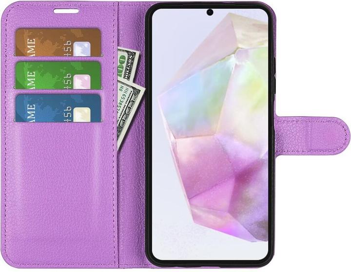 Produktbild Cover-Discount Galaxy A36 5G / A56 5G - Leder Etui Hülle (Samsung Galaxy A56, Samsung Galaxy A36)