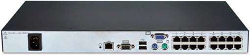 Produktbild Avocent AutoView 3016, 16 Port IP KVM Switch, USB, PS/2, VGA