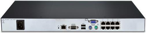 Actual product image Avocent AutoView 3008, 8 Port IP KVM Switch, USB, PS/2, VGA