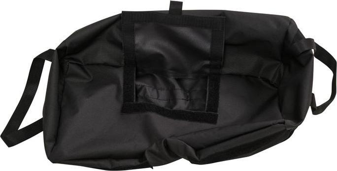 Immagine prodotto Swisshandel24 Supporto per ombrellone Sacco di sabbia 2 x sacco riempibile 50 kg con pala Poliestere + plastica