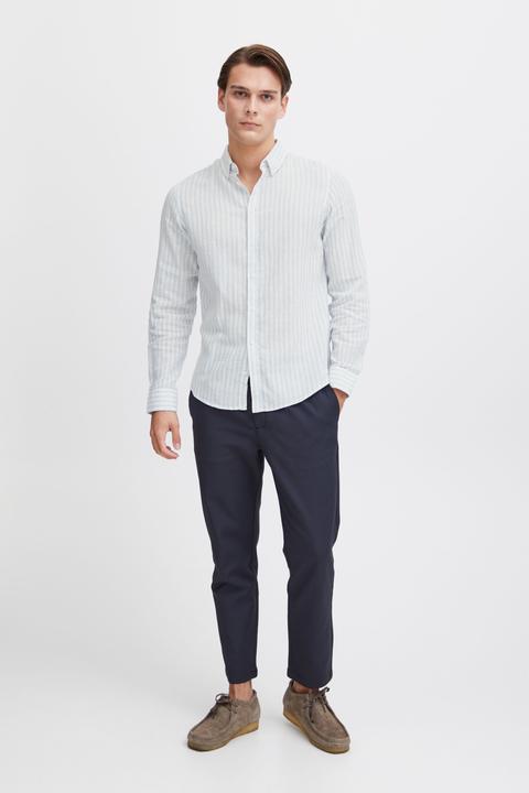 Actual product image Casual Friday CFAnton LS BD striped linen mix shirt 20504974 (3XL)
