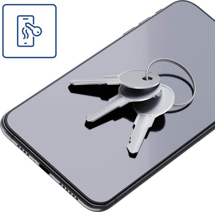 Actual product image 3MK FlexibleGlass screen protector, display film (1 Piece, Apple iPhone 13)