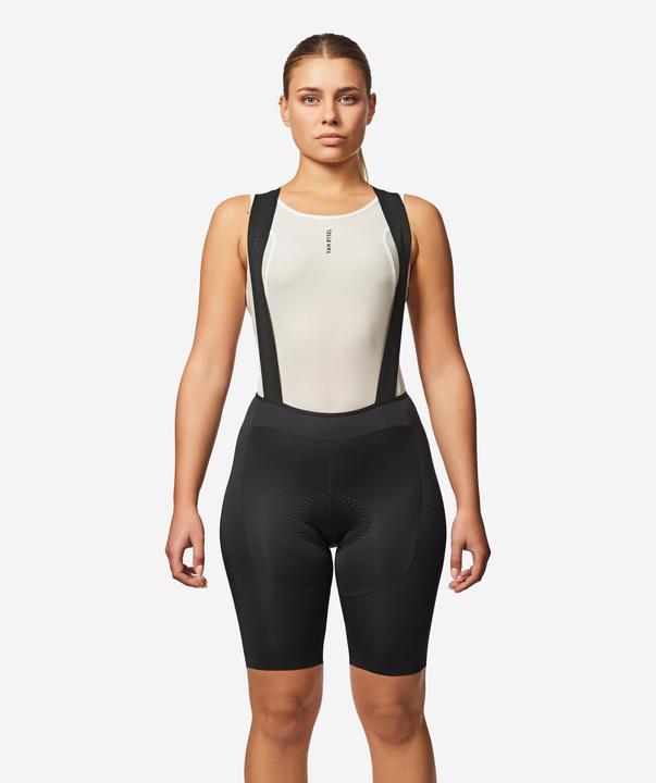 Actual product image Van rysel Radhose Rennrad kurz mit Trägern Racer 3 Damen Schwarz (L)