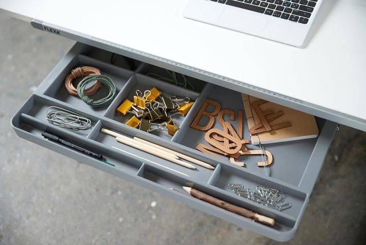 Produktbild Flexa Schublade für Schreibtisch Evo Mountain Grey