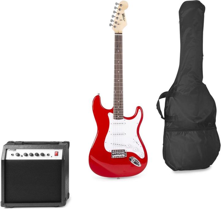 Immagine prodotto Max GigKit Rosso (Chitarra elettrica, Tiglio, Legno)