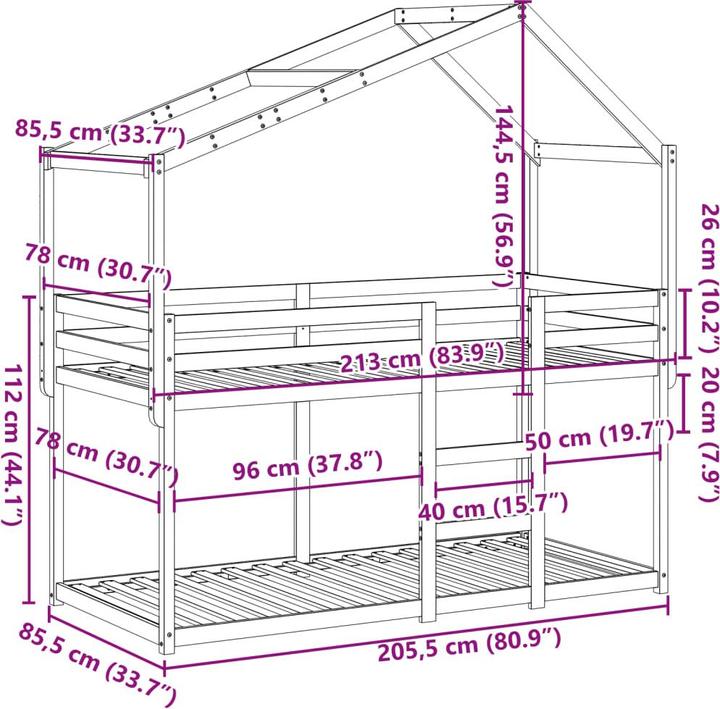 Immagine prodotto VidaXL Bolzano (80 x 200 cm)