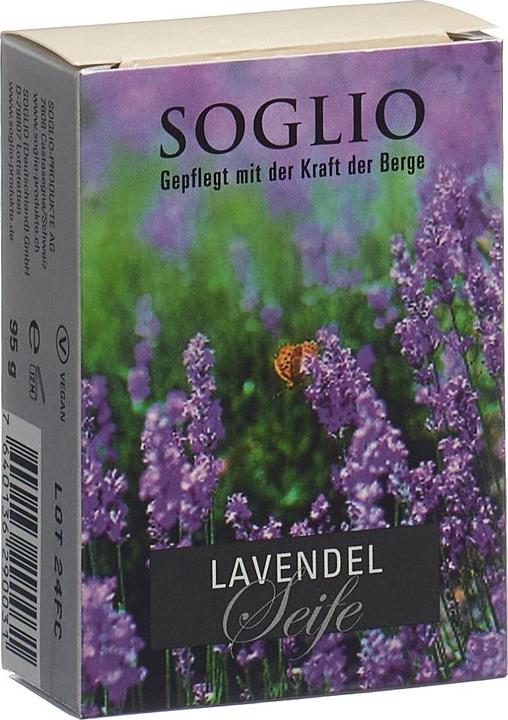 Actual product image Soglio Lavendel-Seife (Soap lotion)