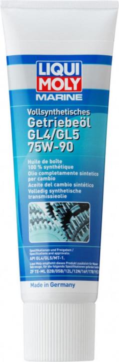 Actual product image Liqui Moly Marine Fully Synthetic Gear Oil GL4/GL5 75W-90 (0.25 l, SAE 75W-90)