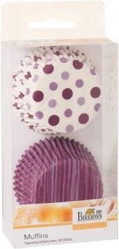 Birkmann Muffin purple, 7cm / 48pcs. (7 cm)