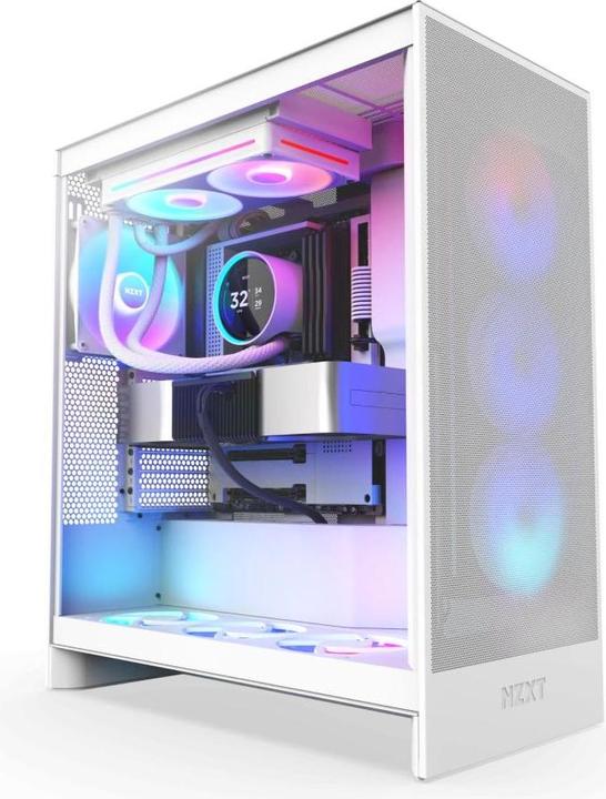 Actual product image NZXT KRAKEN Elite V2 240 RGB Wakï¿½ Display White RL-KR24E-W2
