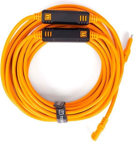 Immagine prodotto Tether Tools TetherPro USB-C a USB-C ad angolo retto arancione 9,4m (9.40 m, USB 3.2 Gen 1)