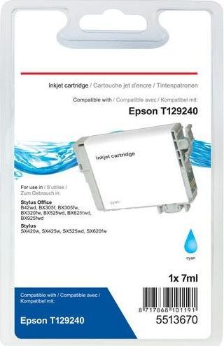 Produktbild Office Depot Tintenpatrone Kompatibel Epson T1292 T12924010 Cyan
