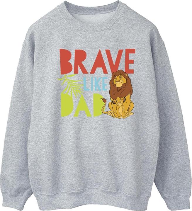 Disney The Lion King Brave Like Dad Sweatshirt (L)