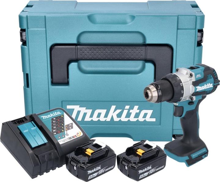 Actual product image Makita DDF489RTJ (Rechargeable battery operated)