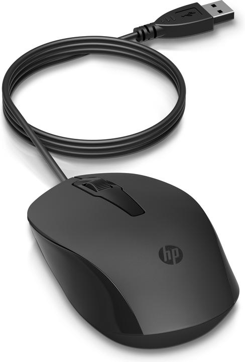 Immagine prodotto HP 150 USB con cavo - Nero (Cablato)