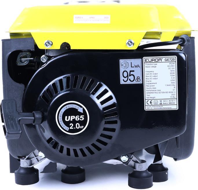 Produktbild Eurom Stromerzeuger GE720 (650 W, 4.20 l)