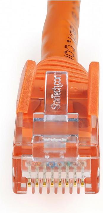 Immagine prodotto StarTech Cavo Patch Cat6 Arancione Da 0,5 M (UTP, CAT6, 0.50 m)