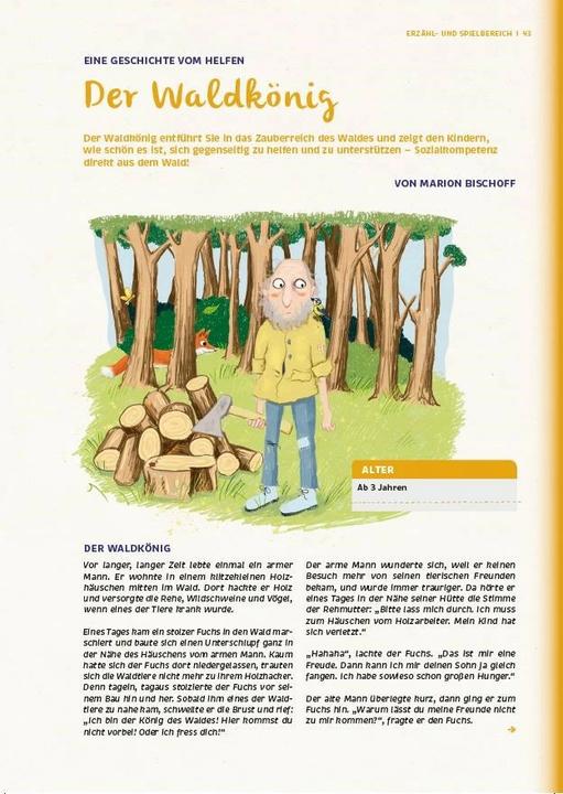 Produktbild Wald und Wiese in der Kita erleben (Deutsch, 2024)