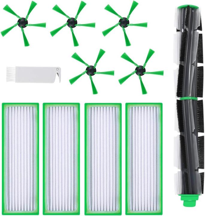 Image du produit FHzytg 11 brosses rondes pour Vorwerk Kobold VR200 VR300 Aspirateur robot