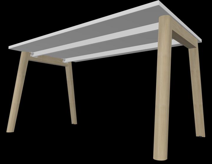 Image du produit Narbutas Bureau en bois Nova (1400 x 800 x 740 mm)