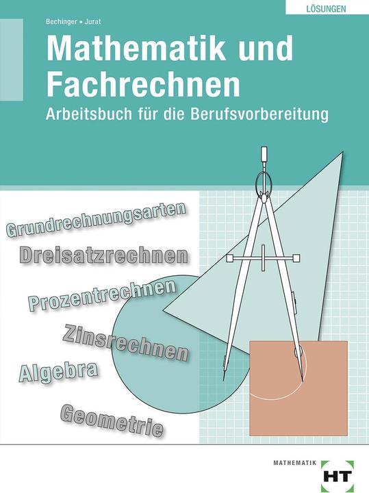 Immagine prodotto Übungsbuch mit eingetragenen Lösungen Mathematik und Fachrechnen (Tedesco, Ulf Bechinger, 2019)