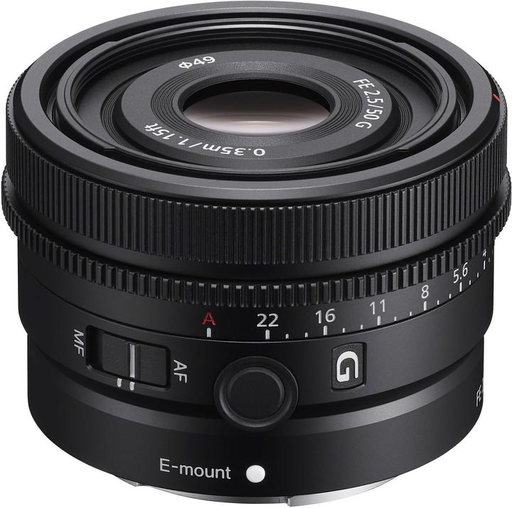Image du produit Sony FE 50mm f/2.5 G (Sony E, Plein format)
