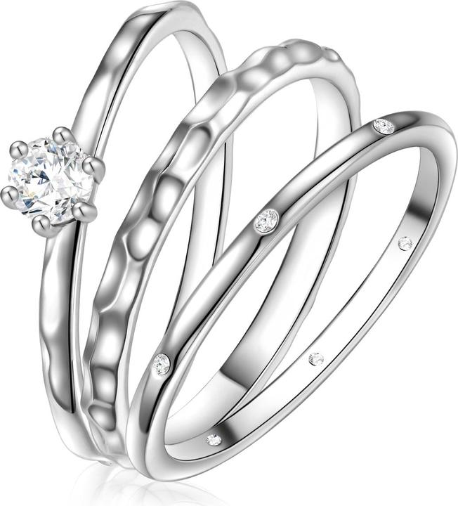 Produktbild Glanzstücke München Damen Sterling Silber Zirkonia silber - 31998 (58, 925 Silber)