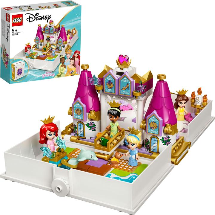 Actual product image LEGO Storybook Adventures with Arielle, Belle, Cinderella and Tiana (43193, LEGO Disney)
