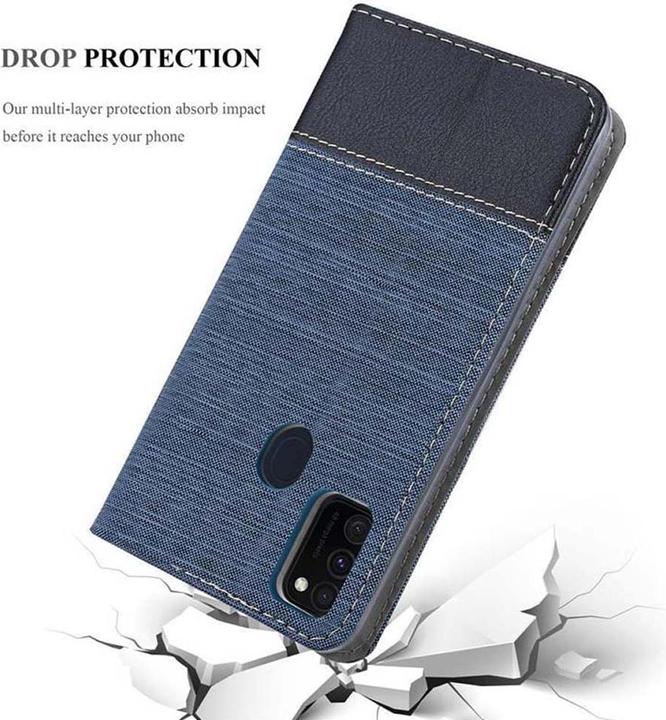 Productafbeelding Cadorabo Boek Jeans Optiek Cover (Samsung Galaxy M21)