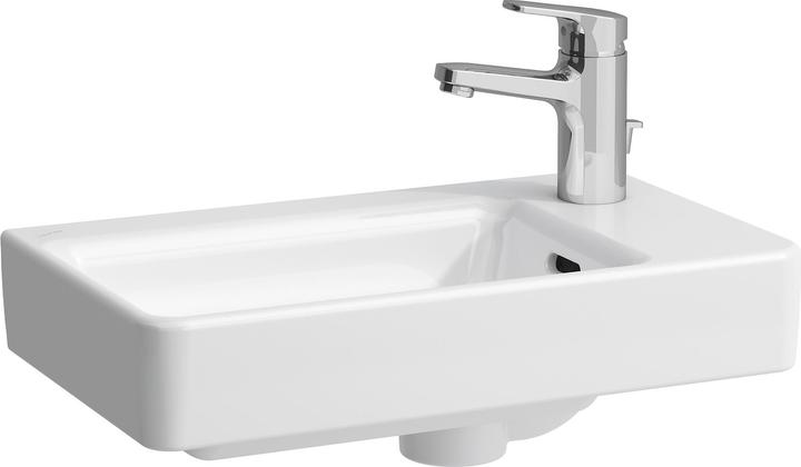 Actual product image Laufen Hand-rinse basin Pro S compact 48 x 28 cm white H8159540001041 (280 mm, 480 mm)