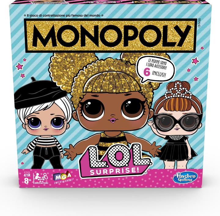 Image du produit Monopoly LOL Surprise! (Italien)
