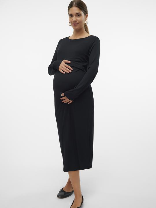 Immagine prodotto Mamalicious Abito midi aderente con scollo rotondo (XS)