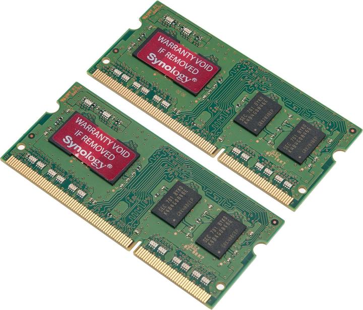 Produktbild Synology RAM1600DDR3L-4GBX2 (2 x 4GB, 1600 MHz, DDR3-RAM, SO-DIMM)