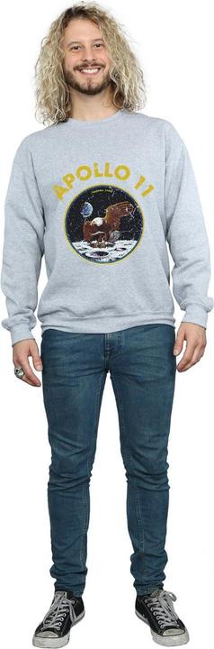 Actual product image Nasa Mens Classic Apollo 11 Sweatshirt (L)