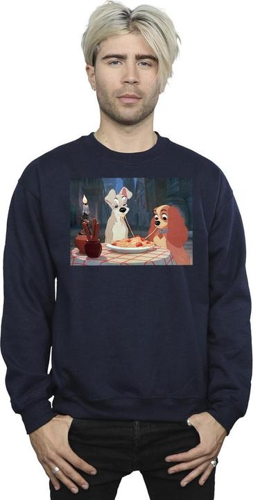 Image du produit Disney - Sweat LADY AND THE TRAMP SPAGHETTI PHOTO - Homme (S)
