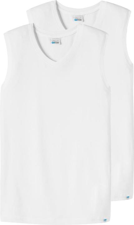 Actual product image Schiesser 2 Pack Long Life Cotton Tank Top (XL)