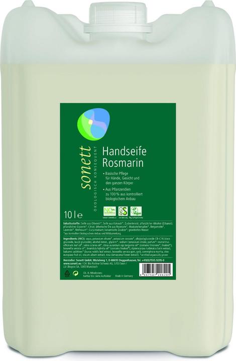 Produktbild Sonett Handseife Rosmarin Bidon (Handseife Nachfüllpackung, 10000 ml)